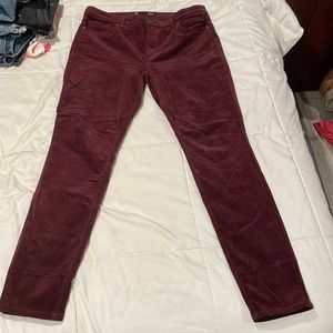 Kut from the Kloth corduroy jeans - Wine
